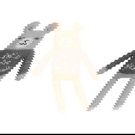 Doudou ours | Let's be friends - Main Sauvage