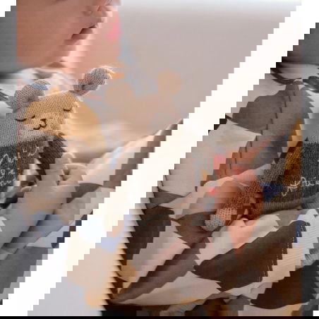 Doudou ours | Let's be friends - Main Sauvage