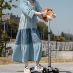 Tête de trottinette | Lion