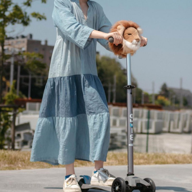 Tête de trottinette | Lion