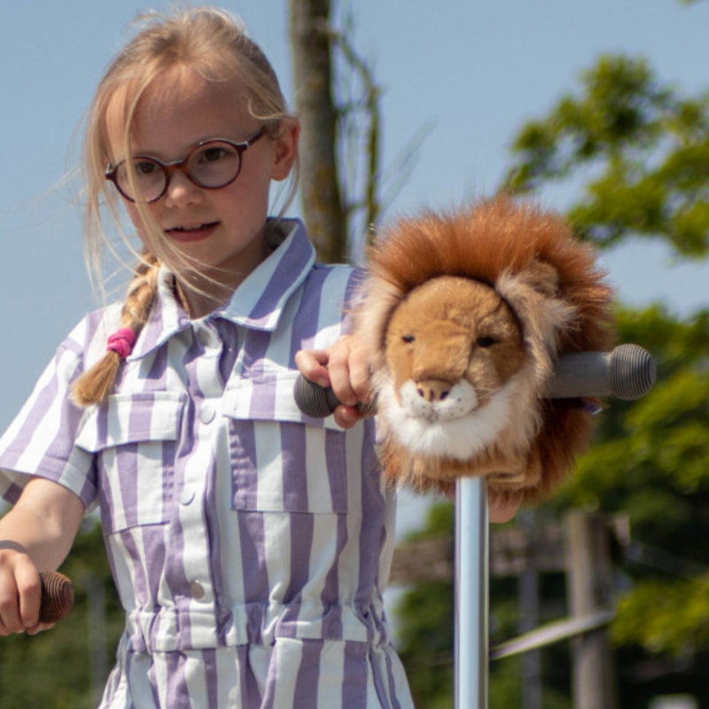 Tête de trottinette | Lion