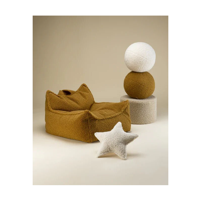 Coussin ballon | Biscuit