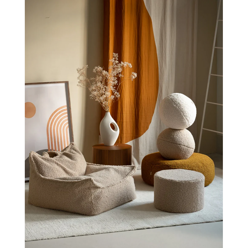 Coussin ballon | Biscuit