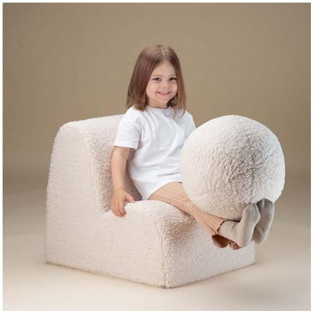 Coussin ballon | Crème - Wigiwama