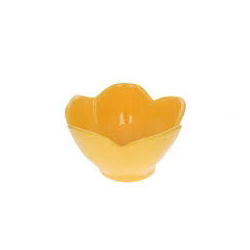 Bol en mélamine | Fleur jaune