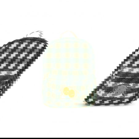 Sac à dos Junior | Green check - Konges Slojd