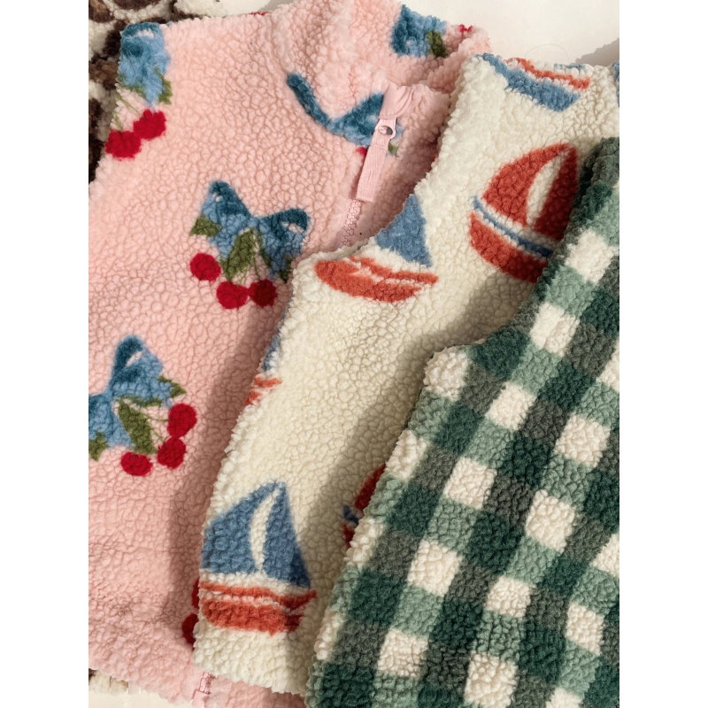 Veste Jody Teddy | Green check