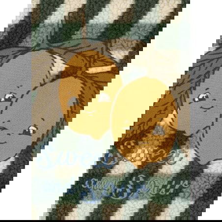 Veste Jody Teddy | Green check - Konges Slojd