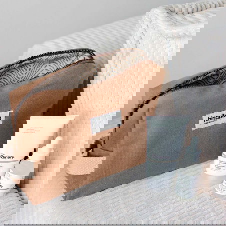 Trousse de toilette Léon | Cannelle - Hindbag