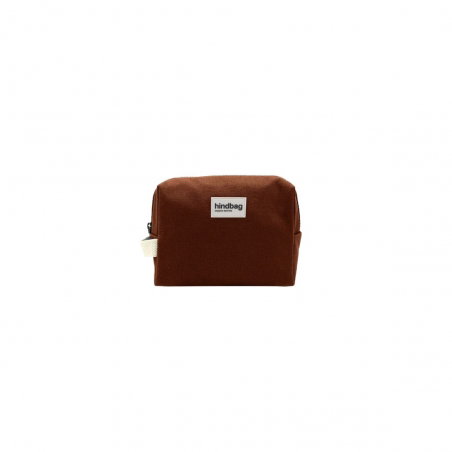 Trousse de toilette Léon | Chocolat - Hindbag