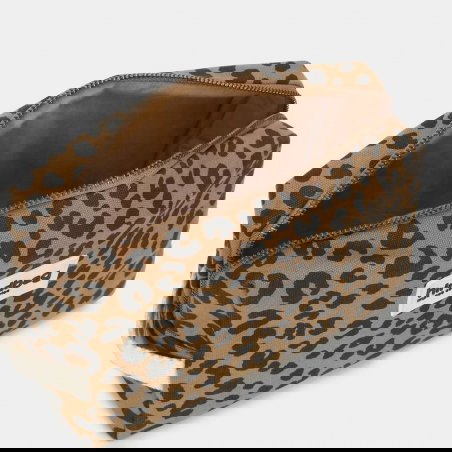 Trousse de toilette Léon | Léopard Cannelle - Hindbag