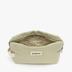 Trousse de toilette Léon | Vert Argile