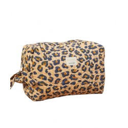 Trousse de toilette | Léopard camel