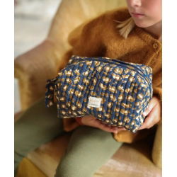 Trousse de toilette | Léopard navy