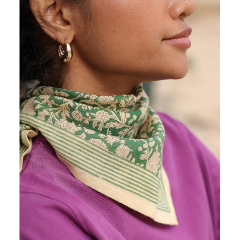 Foulard Petit format | Anjali prairie