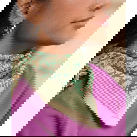 Foulard Petit format | Anjali prairie - Bëllemme