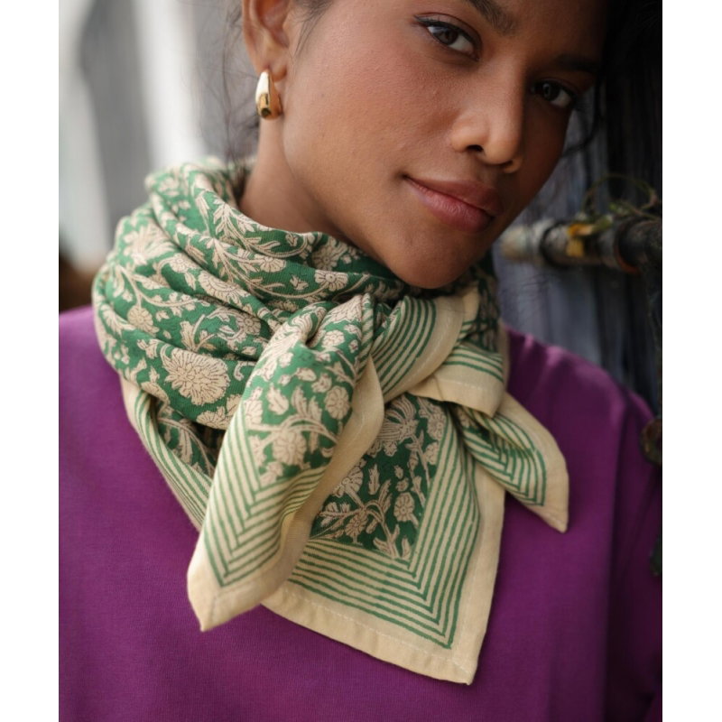 Foulard Grand format | Anjali prairie