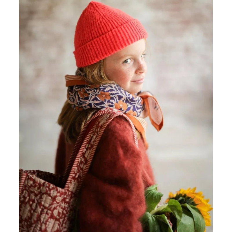 Foulard Grand format | Pia navy