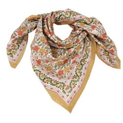 Foulard Grand format | Ellis ocre