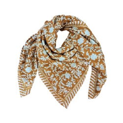 Foulard Grand format | Kate caramel