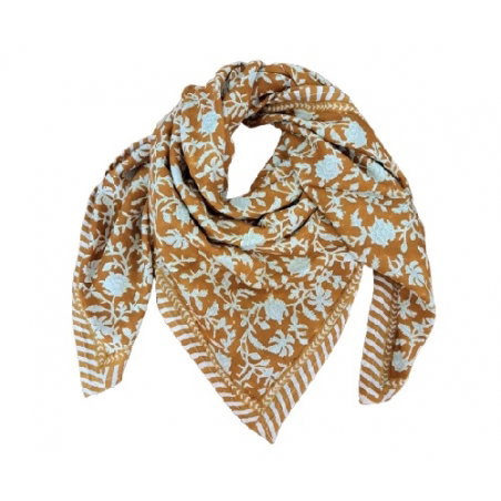 Foulard Grand format | Kate caramel - Bëllemme