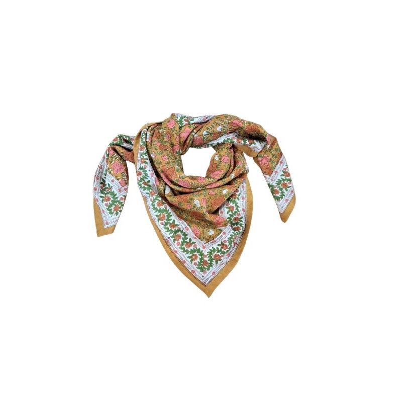 Foulard Grand format | Ellis goyave