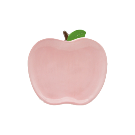 Assiette pomme | Rose - Opjet