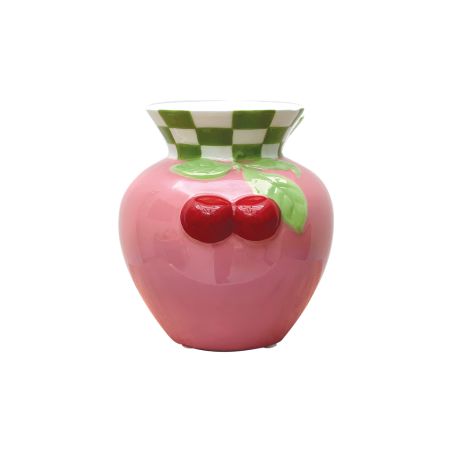 Vase cerise | Rose - Opjet