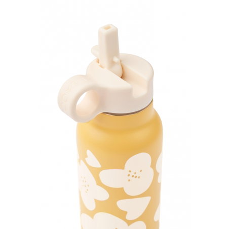 Gourde Falk inox 350 ml | Flower Lemon - Liewood