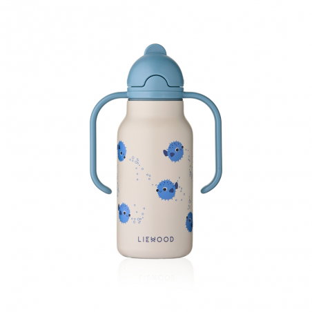 Gourde kimmie inox 250 ml | Poissons - Liewood