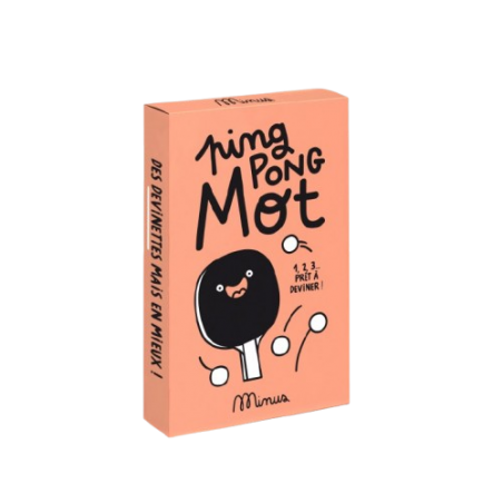 Jeu de cartes | Ping Pong Mot - Minus
