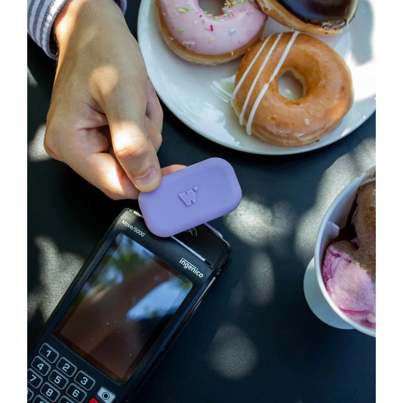 Porte-monnaie sans contact Walkie | Lilas