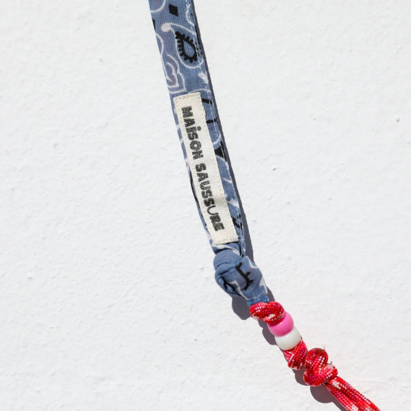 Cordon de téléphone | Bleu chambray