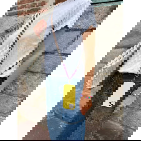 Cordon de téléphone | Chocolat - Maison Saussure