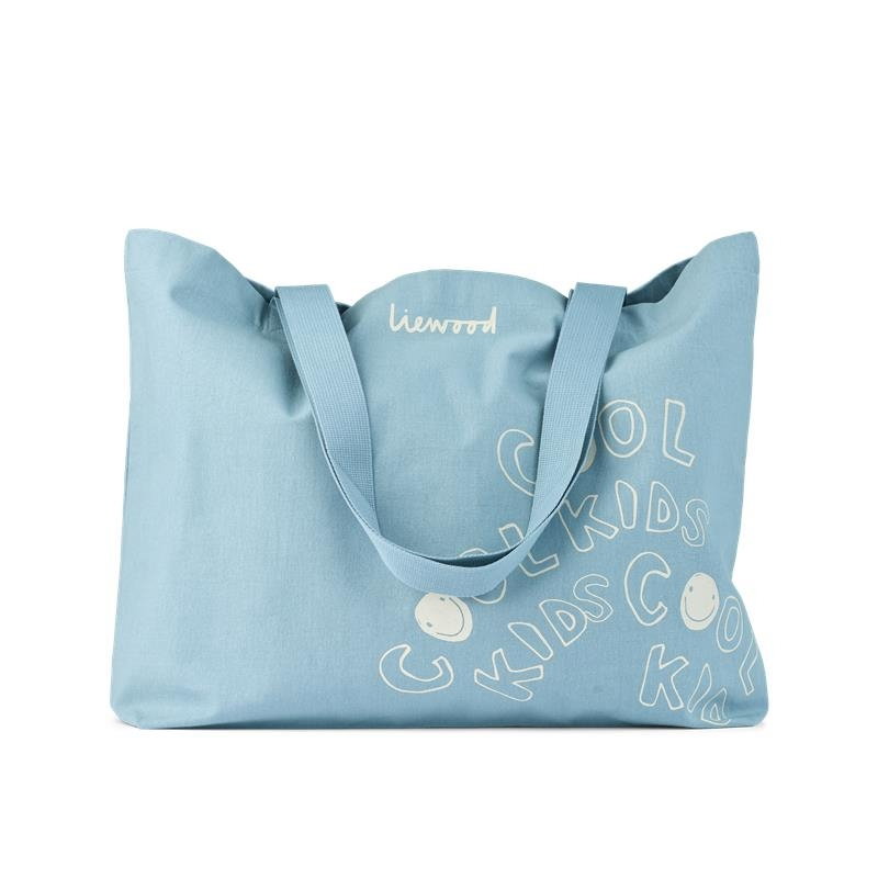 Maxi Tote bag coton |  Cool kids Blue