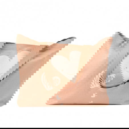 Maxi Tote bag coton | Hearts - Liewood