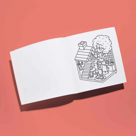 Cozy art coloring book | Yummy - OMY