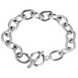 Bracelet à maillons | Argenté