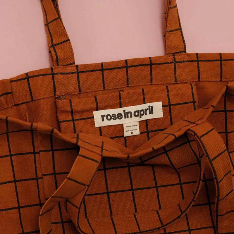 Sac Cabas Elisabeth | Check ginger