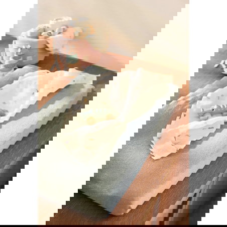 Housse de matelas à langer | Sea Green