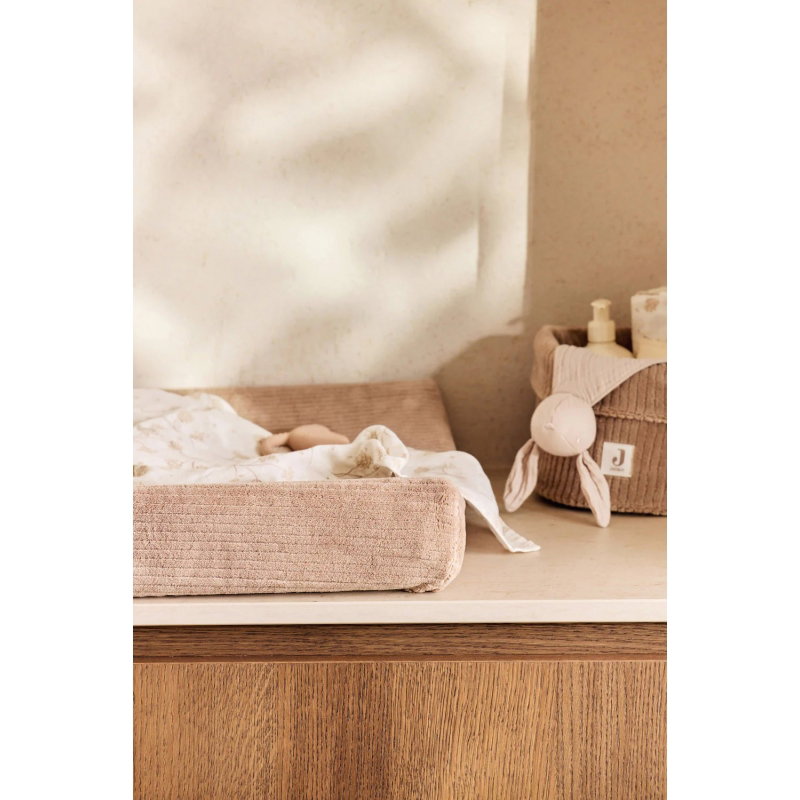 Housse de matelas à langer | Milky Coffee