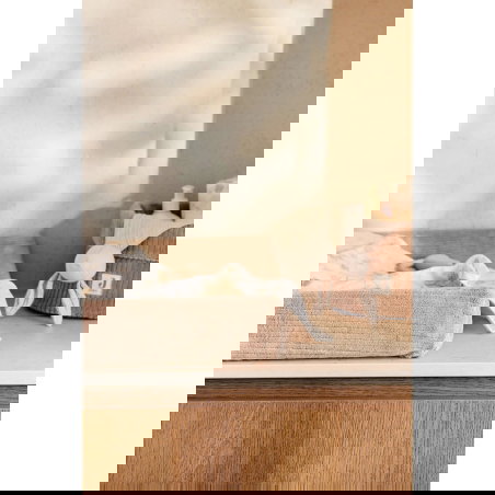 Housse de matelas à langer | Milky Coffee - Jollein