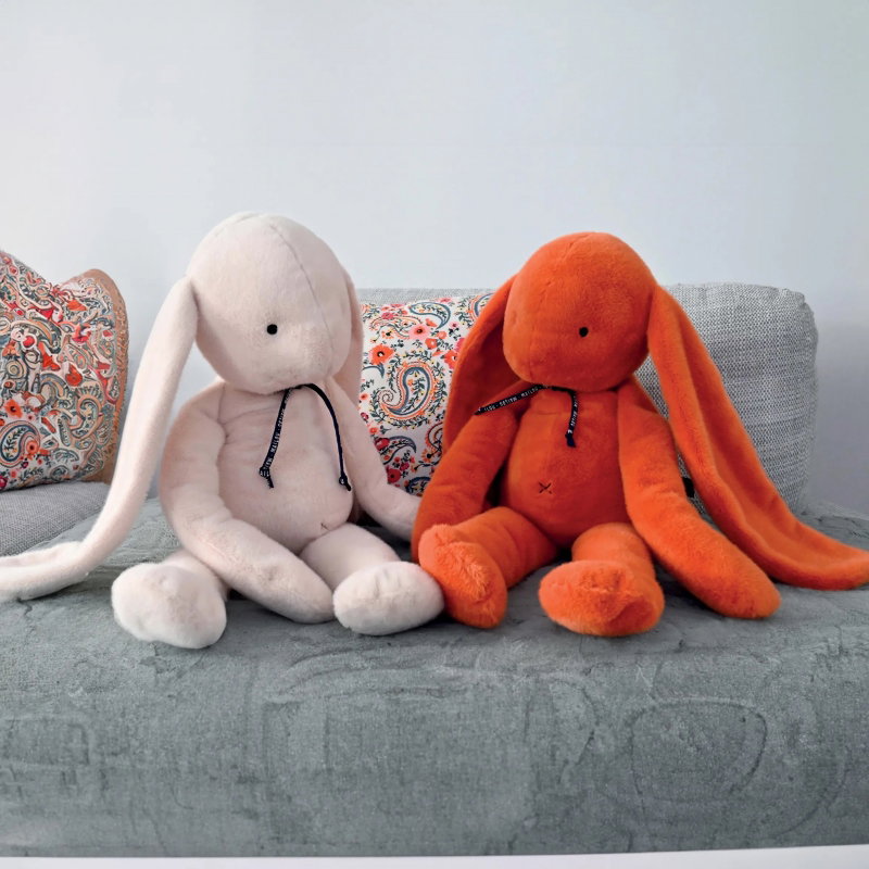 Lapin Méloé 70 cm | Beige