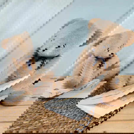 Ours Méloé 37 cm | Beige - Mailou