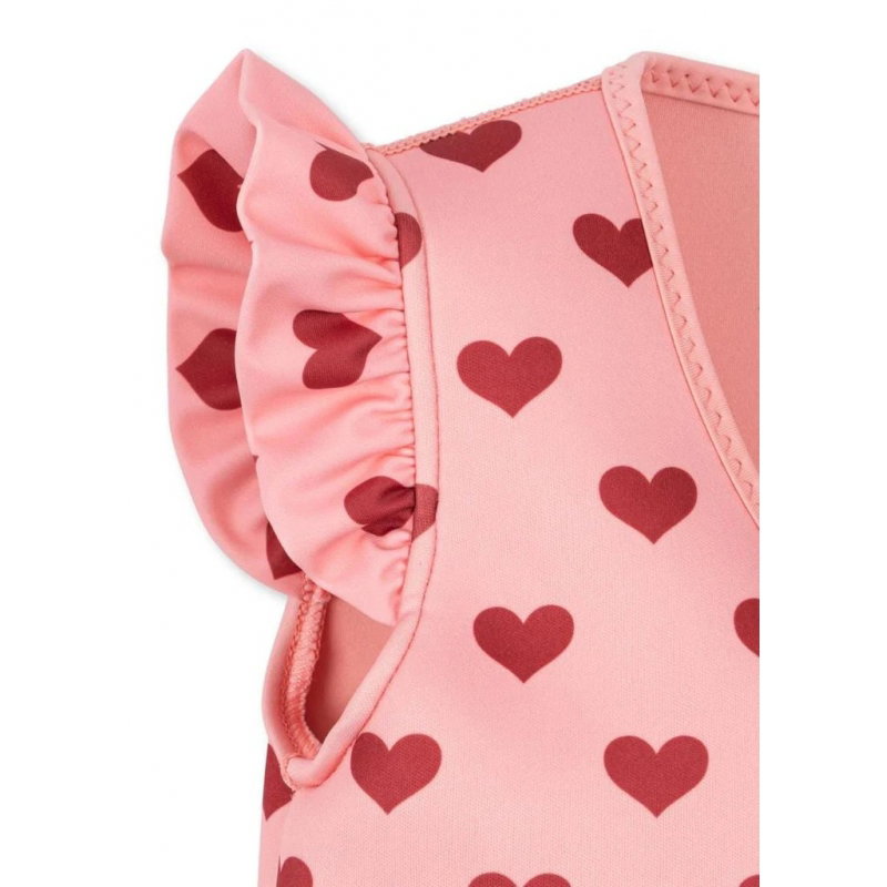 Gilet de piscine | Cœur rose