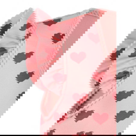 Gilet de piscine | Cœur rose - Konges Slojd