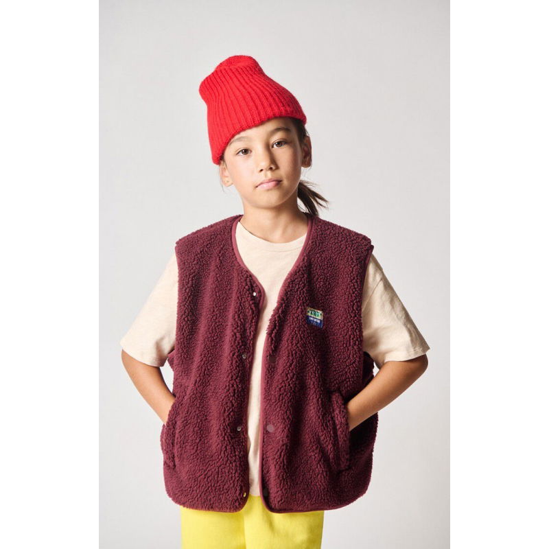Veste enfant Hoktown | Bordeaux chiné
