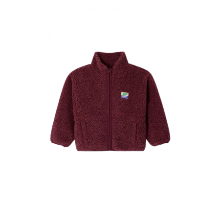Veste enfant Hoktown | Bordeaux chiné - American Vintage