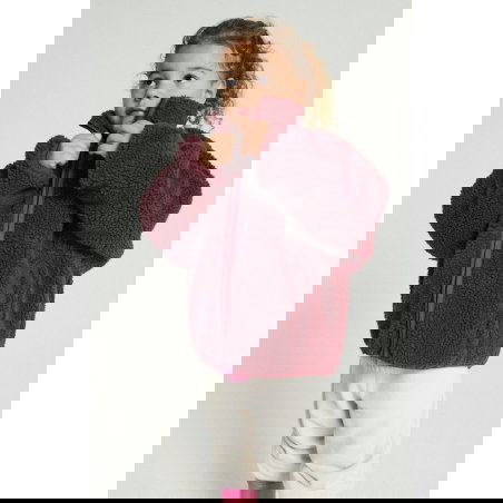 Veste enfant Hoktown | Bordeaux chiné - American Vintage