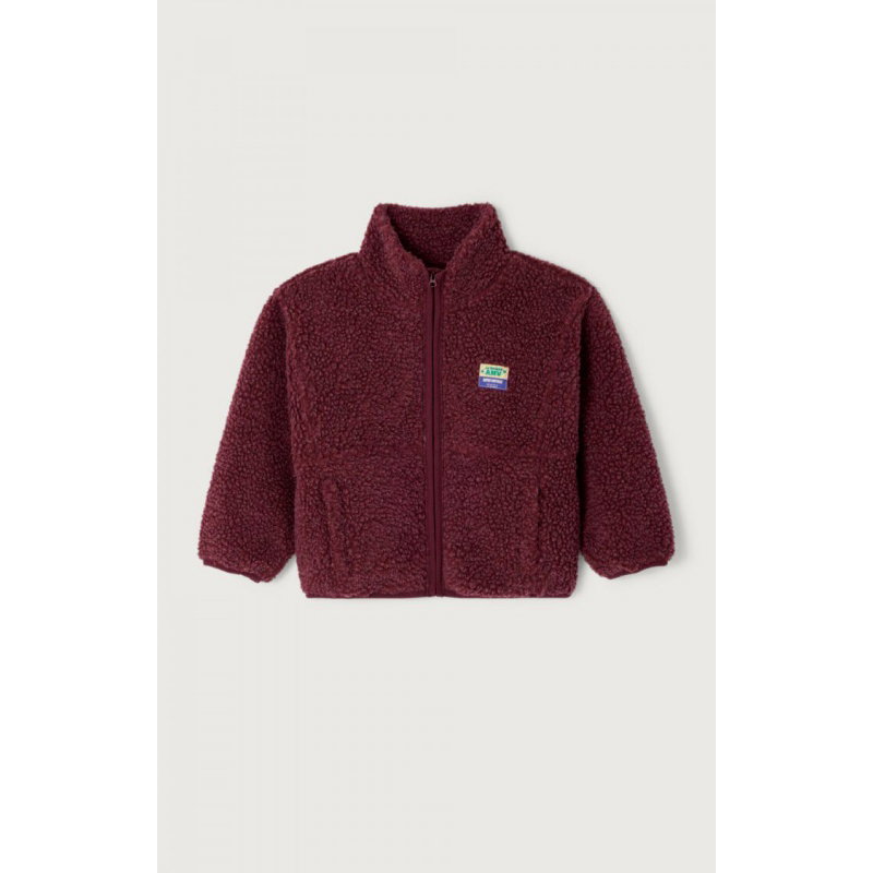 Veste enfant Hoktown | Bordeaux chiné